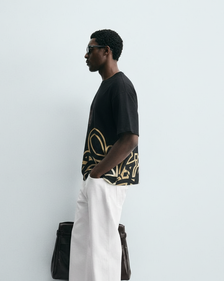 Xeloria (XE) - "Golden Cipher" Tee